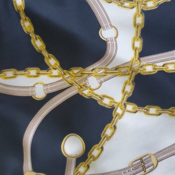 Ashley Stewart gold chain design skirt - Picture 4 of 5
